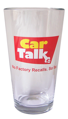Car Talk Recall Glass Pint (Set of Two)