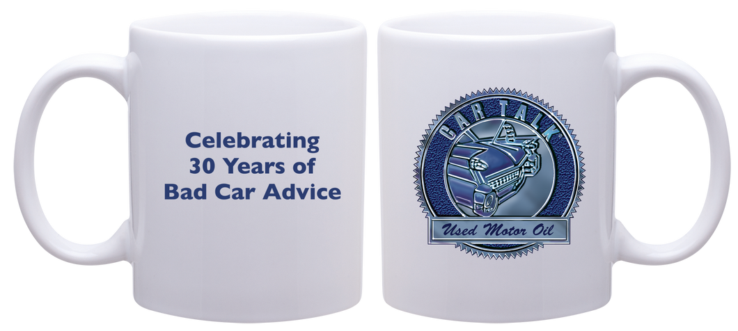 Car Talk Used Motor Oil Ceramic Mug
